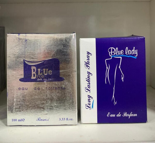 Pack of 2 Blue For Men & Blue Lady Perfume | Eau De Perfume | Long Lasting Perfume | Best Quality Unisex Perfume - Image 5